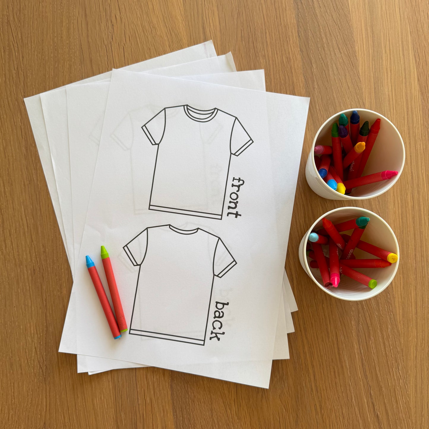 Party Crayons & Colouring Activity