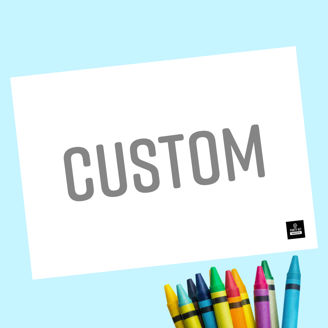 Party Crayons & Colouring Activity