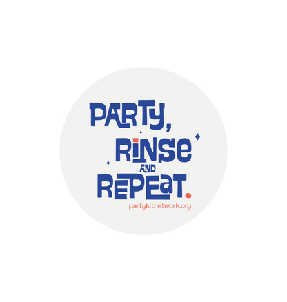 White Sticker (Party, Rinse & Repeat)