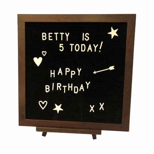 Small Letter Board hire