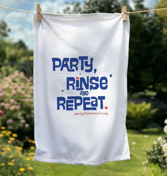 Tea Towel (Party, Rinse & Repeat)